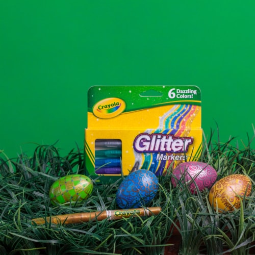 Crayola® Glitter Markers Perspective: bottom