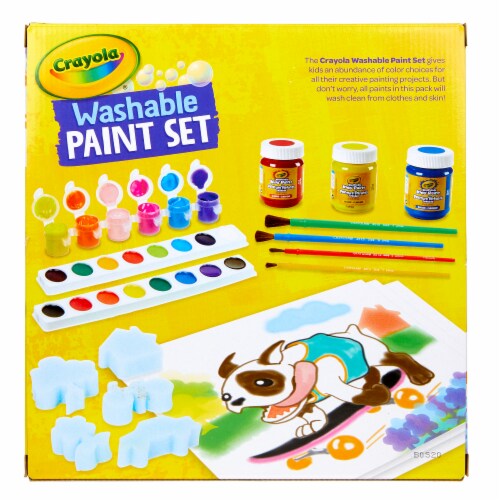 Crayola® Washable Paint Set Perspective: bottom