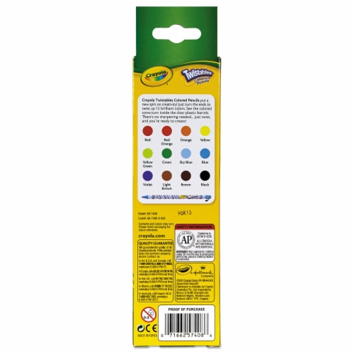 Crayola® Twistables® Colored Pencils Perspective: bottom