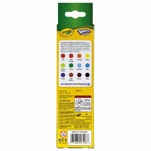 Crayola® Twistables® Colored Pencils Perspective: bottom