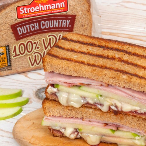 Stroehmann Dutch Country Whole Wheat Bread Perspective: bottom