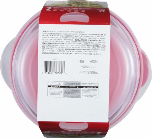 Rubbermaid® TakeAlongs Round BPA-Free Plastic Food Storage Container Perspective: bottom