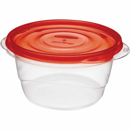 Rubbermaid® TakeAlongs Round BPA-Free Plastic Food Storage Container - 4 pack Perspective: bottom