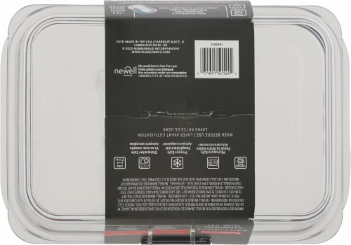 Rubbermaid® Brilliance Leakproof Container - Clear Perspective: bottom
