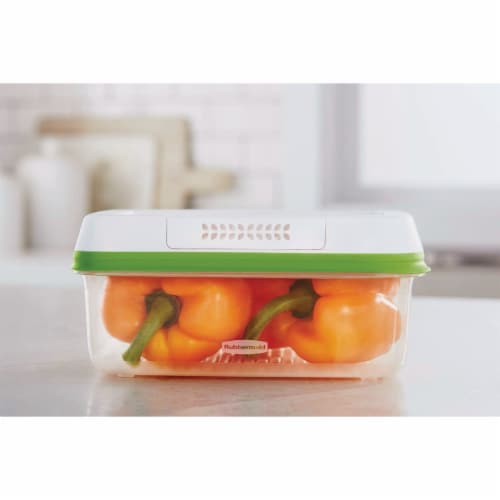 Rubbermaid® Fresh Works™ Produce Saver Container - Green Perspective: bottom