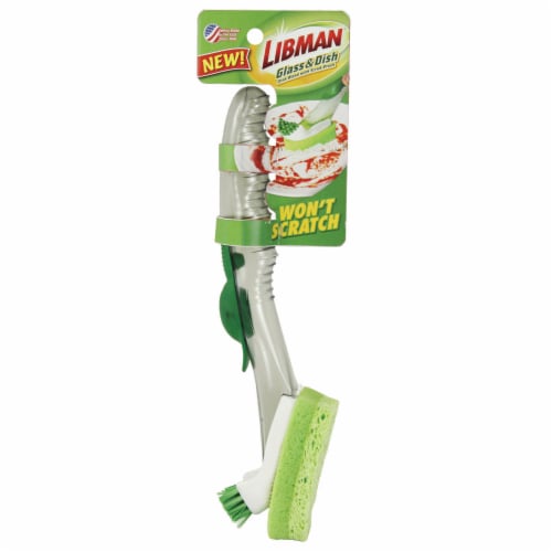 Libman® Glass and Dish Scrub Brush Perspective: bottom