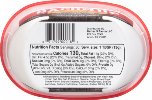 Bacon Up® Bacon Grease Perspective: bottom
