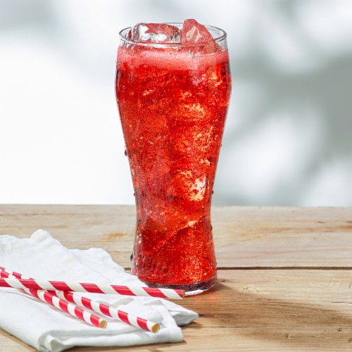 Big Red® Zero Sugar Soda Bottle Perspective: bottom