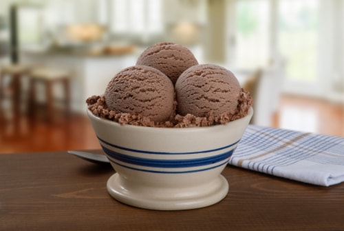 Blue Bell® Gold Rim Assorted Flavors Ice Cream Pint Perspective: bottom