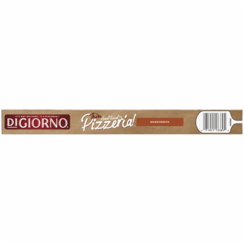 DIGIORNO Pizzeria! Margherita Frozen Pizza on a Thin Hand-Tossed Style Crust Perspective: bottom