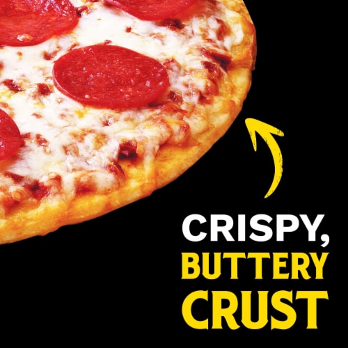 Tombstone Garlic Bread Pepperoni Frozen Pizza Perspective: bottom