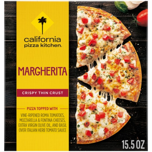 California Pizza Kitchen Margherita Crispy Thin Crust Frozen Pizza Perspective: bottom
