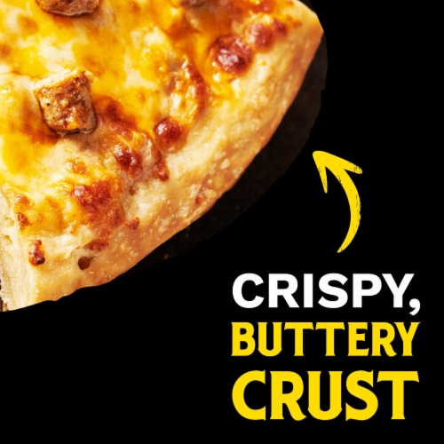 Tombstone Classic Sausage Frozen Pizza Perspective: bottom
