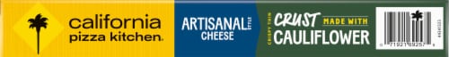 California Pizza Kitchen Cauliflower Crust Cheese Frozen Pizza Perspective: bottom