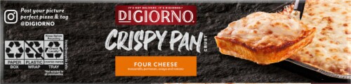 DIGIORNO® Four Cheese Crispy Pan Crust Frozen Pizza Perspective: bottom