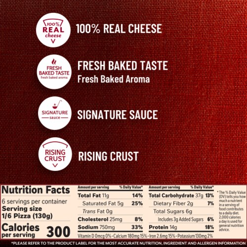 DiGiorno Pepperoni Rising Crust Frozen Pizza Perspective: bottom