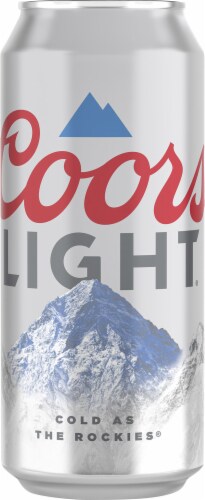 Coors Light American Light Lager Beer Perspective: bottom