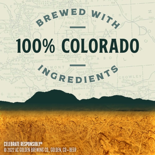 Colorado Native Trail Pack Pale Lager Beer Cans Perspective: bottom