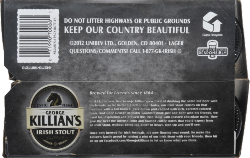 George Killian's Irish Stout Perspective: bottom