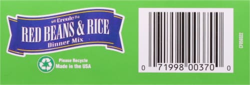 Tony Chachere's® Creole Red Beans & Rice Dinner Mix Perspective: bottom