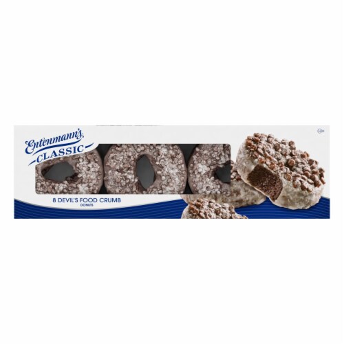 Entenmann's Devil's Food Crumb Donuts Perspective: bottom