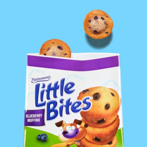 Entenmann's Little Bites Blueberry Mini Muffin Pouches Perspective: bottom