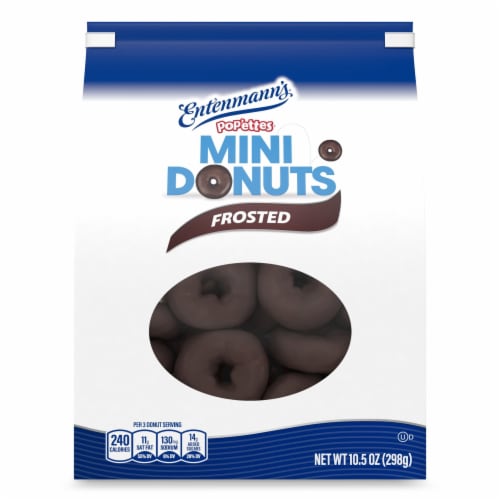 Entenmann's Pop'ettes Frosted Mini Donuts Perspective: bottom