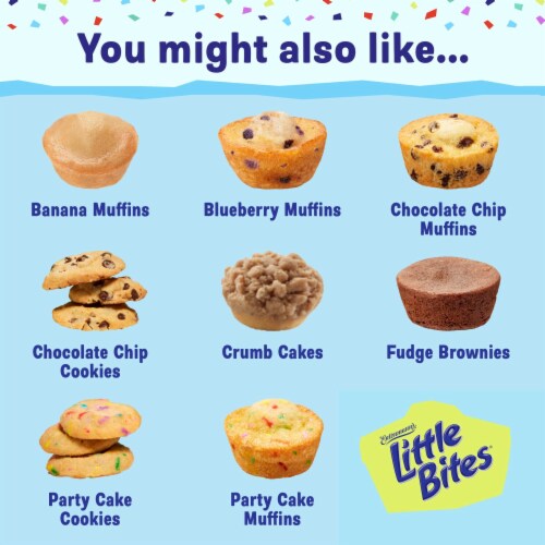Entenmann's Little Bites Banana Mini Muffins Pouches Perspective: bottom