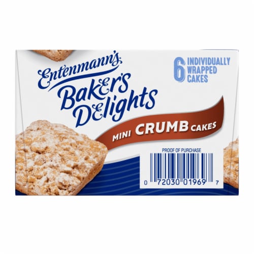 Entenmann's Crumb Mini Snack Cakes Perspective: bottom