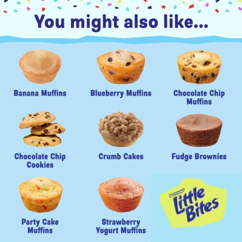 Entenmann's® Little Bites® Chocolate Chip Mini Muffins Value Pack Perspective: bottom