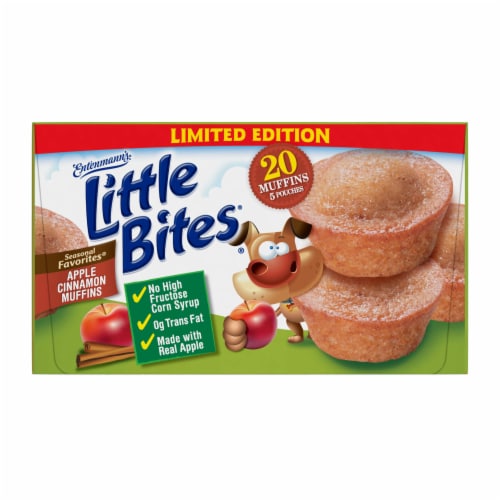 Entenmann's Little Bites Apple Cinnamon Muffins Perspective: bottom