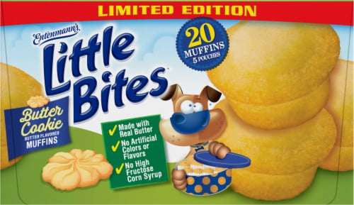 Entenmann's® Little Bites® Blondie Brownie Mash-ups Mini Muffins Perspective: bottom