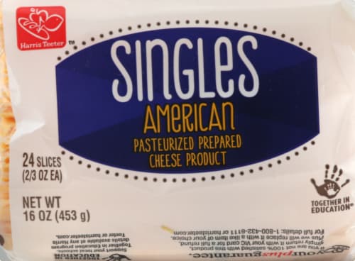 Harris Teeter™ American Cheese Singles Perspective: bottom