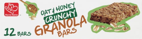 Harris Teeter Oat & Honey Crunchy Granola Bars Perspective: bottom