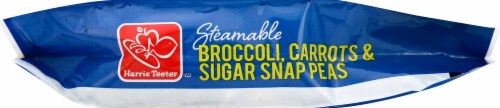 Harris Teeter™ Broccoli, Carrots, & Sugar Snap Peas Perspective: bottom