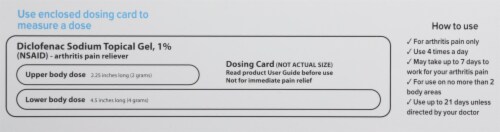 Harris Teeter Diclofenac Sodium Arthritis Pain Reliever Gel Perspective: bottom