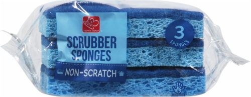 Harris Teeter™ Non-Scratch Scrubber Sponges Perspective: bottom