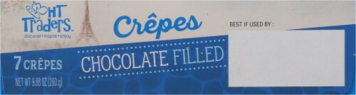 HT Traders™ Chocolate Filled Crepes Perspective: bottom