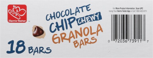 Harris Teeter Chocolate Chip Chewy Granola Bars Perspective: bottom