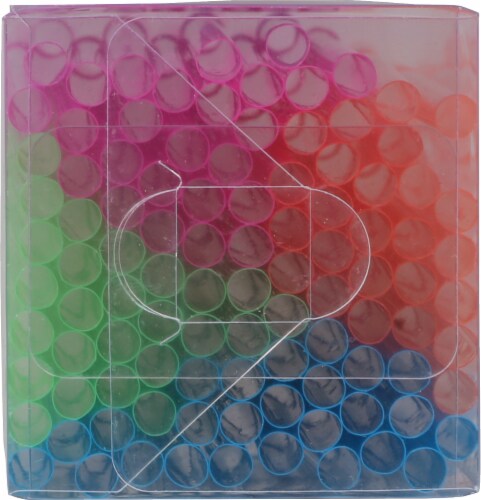 Harris Teeter™ Flexible Neon Straws Perspective: bottom