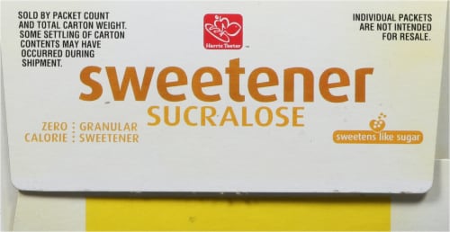 Harris Teeter™ Sucralose Sweetner Perspective: bottom