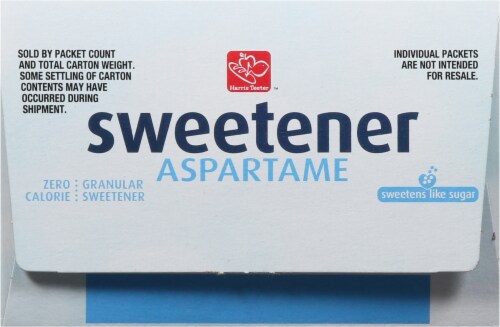 Harris Teeter™ Aspartame Sweetener Perspective: bottom
