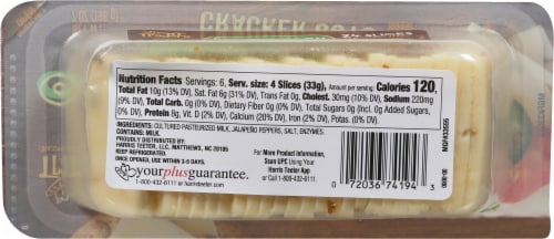 HT Traders™ Pepper Jack Cracker Cut Cheese Slices Perspective: bottom