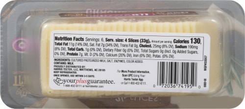 HT Traders™ Havarti Cracker Cut Cheese Slices Perspective: bottom