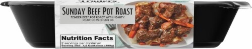 HT Traders™ Sunday Beef Pot Roast Meal Perspective: bottom
