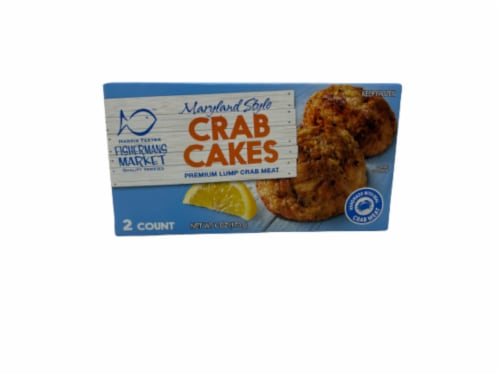 Harris Teeter Fishermans Market Maryland Style Crab Cakes Perspective: bottom