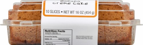Harris Teeter Sliced Banana Creme Cake Perspective: bottom