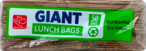 Harris Teeter™ Giant Lunch Bags Perspective: bottom