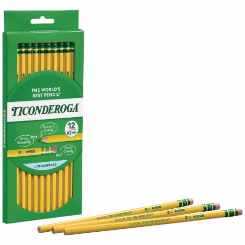 Ticonderoga Wood-Cased #2 Pencils Perspective: bottom