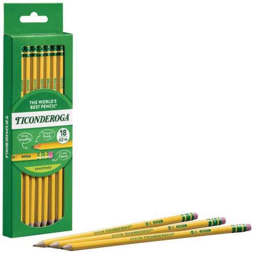 Ticonderoga® #2 HB Sharpened Pencils Perspective: bottom